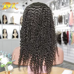 DK new premium best selling products, Real virgin brazilian 15a 12a 9a grade hair integration wigs