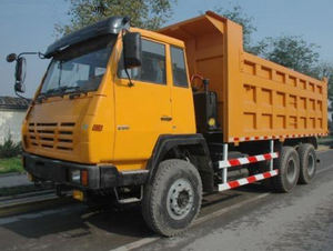 Camion benne minier lourd F3000 neuf, conduite à gauche, 6x4, Euro 2, diesel, avec caméra arrière, capacité de 30 tonnes - Product Image 6