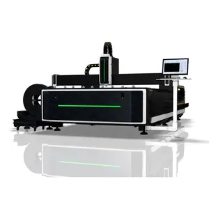 Industrie automatisch kohlenstoffstahl edelstahl aluminium rohr rohr laserschneidmaschine / cnc faserlaser rohrschneidzubehör