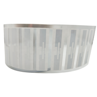 Etiqueta UHF RFID impermeable etiqueta resistente a los líquidos 860-960MHz Rfid autoadhesivo bolsa de sangre, etiqueta de gestión de botellas de medicina