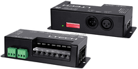 Ltech D4-F DMX RDM 512 Décodeur 5-24V RGBW 4CH 5A Ltech 512 Décodeur DMX