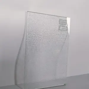 דקורטיבי שקוף מחורצים Nashiji זכוכית אמנות מרקם גיליון זכוכית דפוס זכוכית פנל