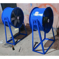 Ventilateur axial tubulaire industriel 900 mm à pales en aluminium, haute performance, pour refroidissement et ventilation intensifs
