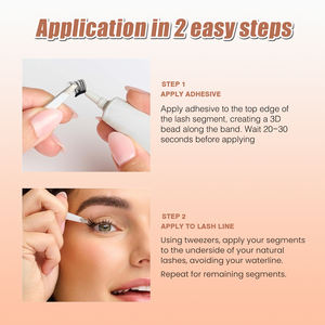 Cils individuels en grappes pré-coupés, pré-mappés, ultra doux et moelleux, prêts à être expédiés depuis les États-Unis, 10 <span class=keywords><strong>Paris</strong></span> FH15 - Product Image 4