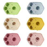 Nouveau design sans BPA de moule en silicone pour bac à glaçons rond de qualité alimentaire en gros