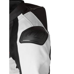 Traje de moto de cuero completo Befast SENTUL CE negro blanco rojo 50 - Product Image 2
