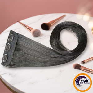 Extensions de cheveux humains de 6 pouces, tissage double trame pour salon et fournitures de beauté - Product Image 1