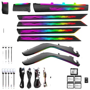 Kit d'éclairage d'ambiance intérieur LED 12V Symphony pour Civic 10ème génération (2016-2021) - Accessoires de bande lumineuse d'ambiance - Product Image 1