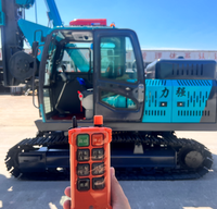 Foreuse rotative hydraulique SDLQ LQR-80 15m, mini-pileuse, moteur Cummins, boîte de vitesses PLC, diamètre max. 1000mm, haute efficacité