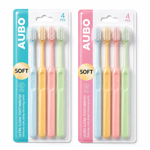 Cepillo de <span class=keywords><strong>Dientes</strong></span> Premium para Adultos con Cerdas Suaves de PBT Libres de BPA, Mango Ergonómico de Plástico Ligero, para Blanqueamiento Dental y Cuidado Bucal en Casa - Product Image 1