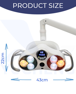 Lámpara Quirúrgica Dental Portátil Móvil sin Sombra, Lámpara LED Oral con Grabación de Video para Clínicas <span class=keywords><strong>Dentales</strong></span> u Hospitales - Product Image 6