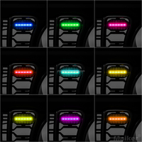 Pour Gladiator JT Pickup Accessoires 2024 Modèle Grille RGB Grille Lumière pour Jeep Wrangler JL Maiker