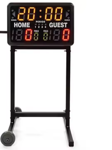 Marcador de baloncesto Multideportivo 2025 con 24 relojes de tiro con temporizador Equipo de puntuación de voleibol de fútbol digital - Product Image 3