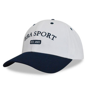 Casquettes de baseball de haute qualité 100% coton à 6 panneaux, unisexes, à visière incurvée, bicolores, avec broderie d'image, pour le sport, le golf et le baseball - Product Image 6