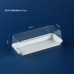 กล่องสี่เหลี่ยมเล็กสำหรับบรรจุภัณฑ์ขนมอบ ทาโร่เพสต์ แซนวิช มิลล์เฟยเค้ก <span class=keywords><strong>หมูหยอง</strong></span>หั่นเป็นชิ้น ปรับแต่งได้ ใช้วัสดุเกรดอาหาร - Product Image 3