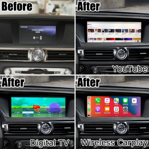 Pantalla Carplay de 12,3 pulgadas Android 13 para Lexus GS GS200t GS350 GS450h 2012-2019 con navegación GPS Android Auto de Lsailt - Product Image 3