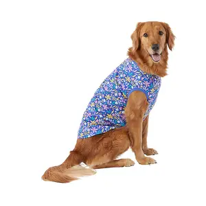 Manufacturer's Soft Knitted Pet Clothes Fashionable Flower Dog Tee