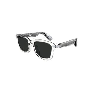 Lunettes Intelligentes de Traduction IA Transfrontalières G06-L Transparentes Noires avec Contrôle Tactile et Technologie de Cadre PC pour Appels et <span class=keywords><strong>Musique</strong></span> - Product Image 1