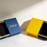 Boîte cadeau en papier avec tiroir coulissant et insert imprimé avec logo personnalisé pour l'emballage de cosmétiques, de soins de la peau et de maquillage, vente en gros, haute qualité