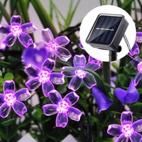 Guirlande lumineuse LED DC 6V IP65 PVC 5m pour extérieur, jardin, fête, mariage, avec télécommande, angle de faisceau 360°, température de couleur multi-couleurs, Ra70