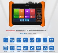 Item Baru Mini OTDR dengan VLS/OPM/RJ45 Cable tester/ AHD CVI TVI kamera CCTV Tester MT-6510