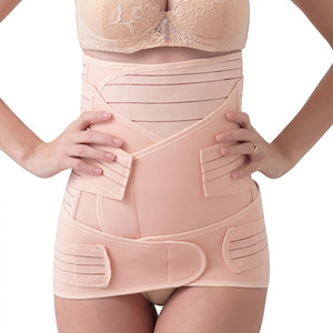 2026년 트렌디 신제품 3 in 1 산후 복대 C-섹션 산후 허리 골반 회복 지원 벨트 - Product Image 1