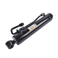 Cylindre hydraulique agricole à double effet personnalisable avec surface chromée dure et couvercle de protection
