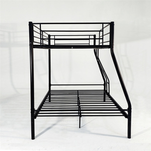 Sản Phẩm Mới Mạnh Mẽ Nhiệm Vụ Nặng Nề Kích Thước Đầy Đủ Đôi Hơn Hai Tầng Kim Loại Giường Tầng Cho Người Lớn - Product Image 4