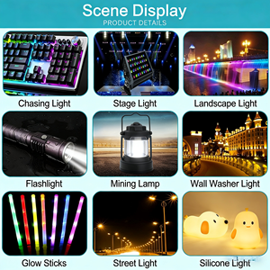 <span class=keywords><strong>Diode</strong></span> <span class=keywords><strong>LED</strong></span> RVB à changement de couleur de 3 watts en gros, haute luminosité pour éclairage de danse - Product Image 5