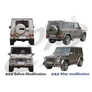 กันชนหลังสำหรับ Mercedes-Benz G-Class W463 G55 แบบด้าน อะไหล่ตกแต่งรถยนต์ - Product Image 3
