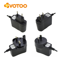 Adaptateur d'alimentation à découpage CC 10W 5V 2.1A avec fiches US/EU/UK/AU pour petits appareils électroniques, certifié CE CB FCC RoHS, OEM disponible
