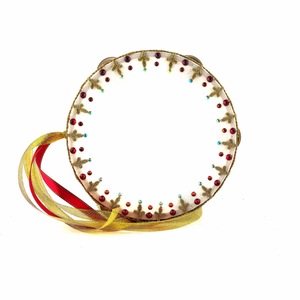 Wholesale Orff Ballet Tambourine Hand <b>Drum</b> Percussion Tool for Performance - Product Image 1