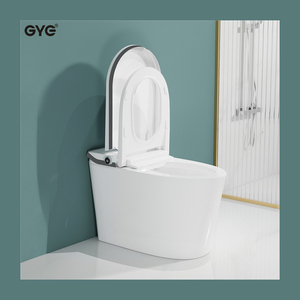 Inodoro Inteligente Automático de Cerámica de Una Pieza GYE 952E para Baño, Bidé de Pie, Sanitario Inteligente para Baño - Product Image 1