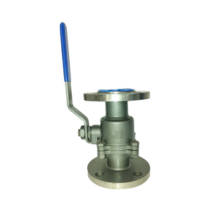 Vanne à boisseau sphérique manuelle SS 316, 2 ou 3 sections, conception à passage complet, extrémité à brides ASA 150 #   Joint d'étanchéité percé en PTFE 1/2'' OEM personnalisable SAPCO - Product Image 5