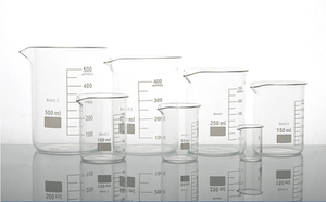 <span class=keywords><strong>Pyrex</strong></span> 250ml 1000ml 2000ml Quartz mesurant 100ml bécher en <span class=keywords><strong>verre</strong></span> de forme basse - Product Image 5
