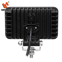 Projecteur LED 60W pour camion et remorque, faisceau large 6 pouces, 4500LM, étanche IP67, 9-32V, boîtier en aluminium, lentille PC, 50000H