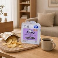 Snacks de Queso Horneado Aimo, Sabor Dulce, Crujiente, Bajo en Sal, 50g, 9 Meses