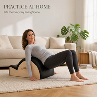Machine de Pilates classique en bois de chêne, correcteur de colonne vertébrale réglable, équipement de musculation portable pour le yoga, la salle de sport, le studio et la maison