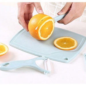 Tablero <span class=keywords><strong>de</strong></span> utensilios para niños, juego <span class=keywords><strong>de</strong></span> tres piezas <span class=keywords><strong>de</strong></span> alta calidad, decoración <span class=keywords><strong>de</strong></span> fruta afilada, cocina, cuchillo <span class=keywords><strong>rosa</strong></span> - Product Image 6