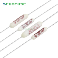 Vente chaude AUPO JET RF Fusible Thermique 1A 2A 3A 5A 250V 84/102/115/125/130/135/145/150C Degrés Céramique Fusible Thermique Coupure