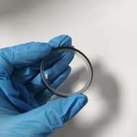 Suku Cadang Mesin Pemotong Laser Serat Jendela Pelindung PCX Lensa Plano Konveks BK7 UV Fused Silica Lapisan AR