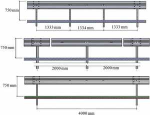 Rambarde extérieure de poutre de la barrière W de route de l'acier <span class=keywords><strong>EN1317</strong></span>/en métal avec la finition galvanisée plongée chaude - Product Image 3