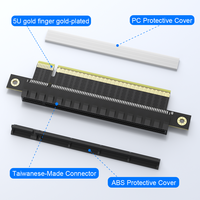 Adaptador PCI-e ULT-unite, Tarjeta Riser PCIe 5.0 X16, Ranura de Extensión PCI Express 5.0 16X, Tarjeta de Prueba de Protección para Caja de Servidor de Computadora