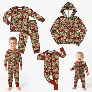 Ensemble haut et short à manches longues pour filles, imprimé cœur, nouveau design, vêtements pour enfants, tenues de boutique - Product Image 5