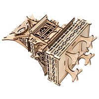 Rompecabezas 3D de Madera con Temática Animal Personalizada, Figura de Gazebo con Diseño de Búho, para Decoración Creativa de Sala de Estar