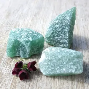 Wholesale Factory Price Green Aventurine Natural <b>Crystal</b> in Love Theme Green Jade <b>Raw</b> <b>Crystal</b> for DIY Feng Shui Style - Product Image 4