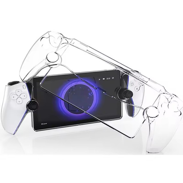 JYS-P5187 Transparent Protectivie Cover for PS5 Portal Dustproof Clear Crystal Case Housing Shell