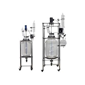 Pompe à vide de laboratoire, équipement de laboratoire chimique, réacteur en verre à double enveloppe - Product Image 1