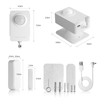 Capteur d'économie d'énergie pour climatiseur avec 2 capteurs de contact porte/fenêtre Rayzeek RZ050-DS pour la détection de présence humaine