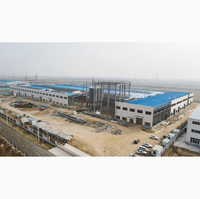 Système de structure en acier galvanisé personnalisé, durable et anticorrosion pour bâtiments industriels de grande envergure